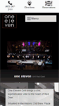Mobile Screenshot of oneelevengrill.com