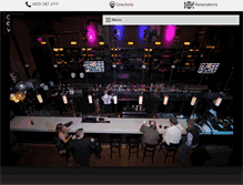 Tablet Screenshot of oneelevengrill.com